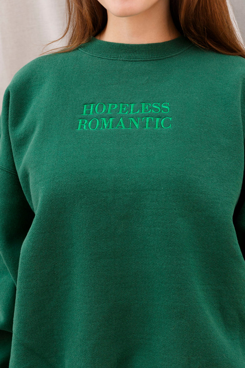 HOPELESS ROMANTIC, Green (unisex)