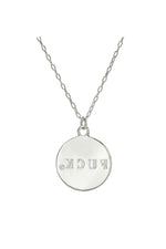 KCUF Necklace, Sterling Silver